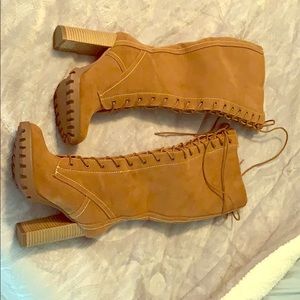 Knee high boots, never worn!